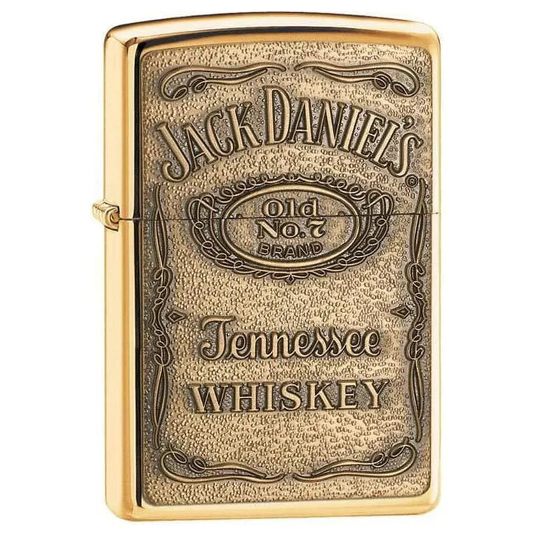 Jack Daniels Label Emblem - HP Brass 254BJD.428