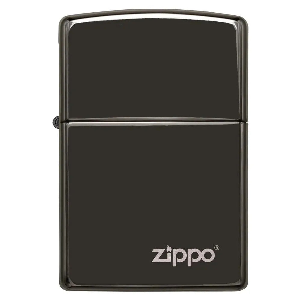 Zippo Logo - Ebony 24756ZL