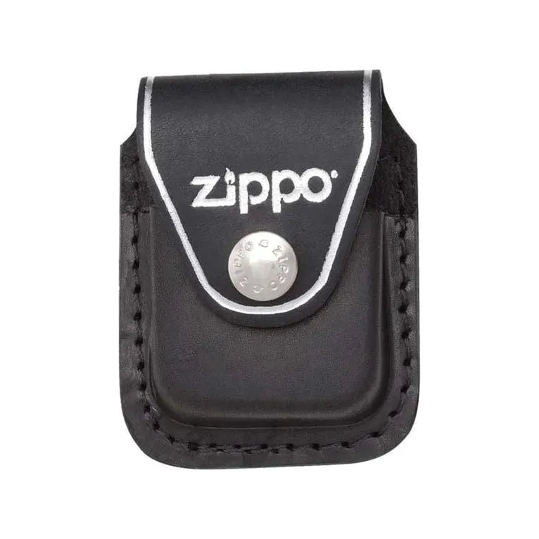 Zippo Lighter Pouch with Clip - Black LPCBK