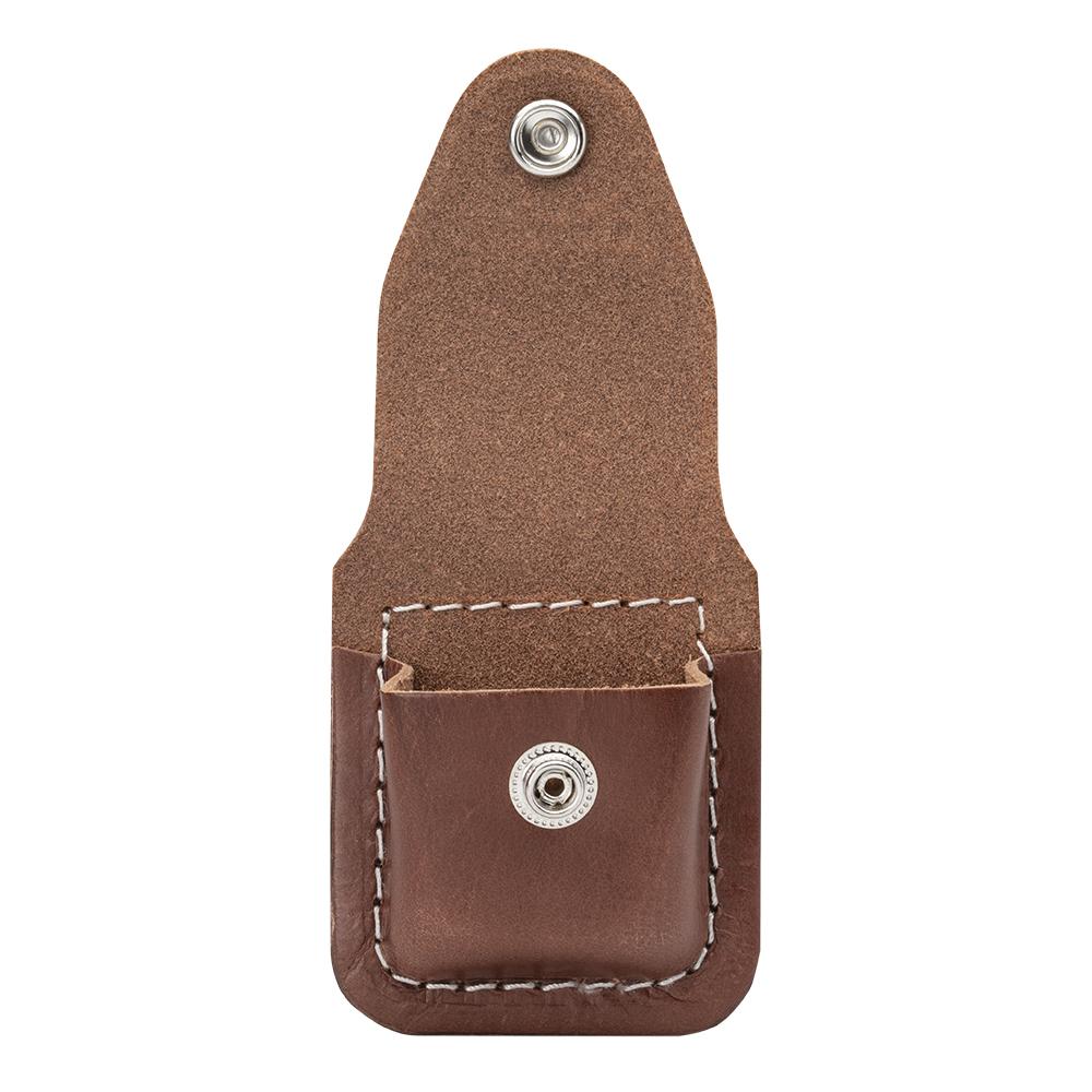 Zippo Lighter Pouch with Clip - Brown LPCB