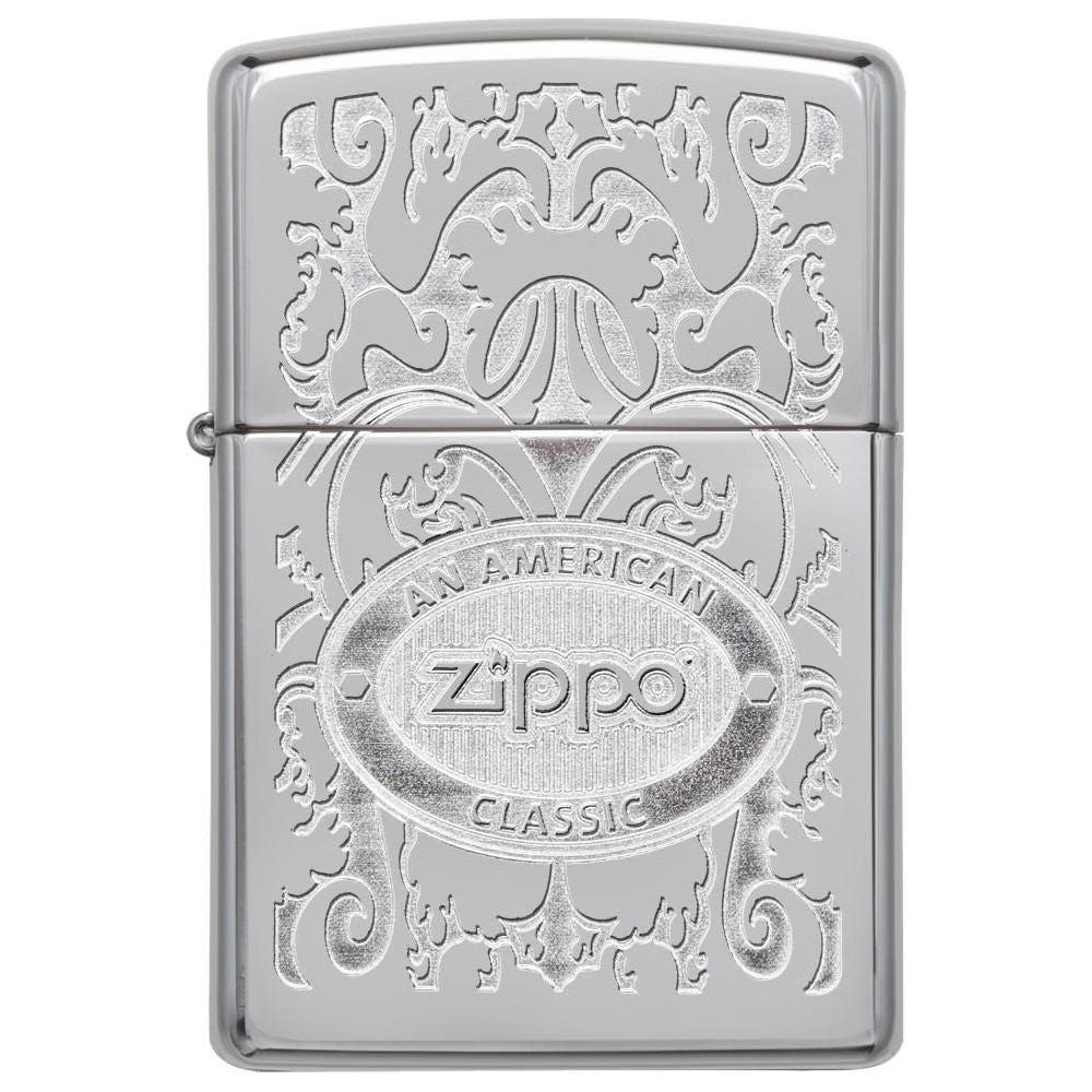 Zippo American Classic Crown Stamp - HP Chrome