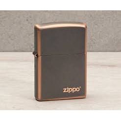 Zippo Logo - Rustic Bronze 49839ZL