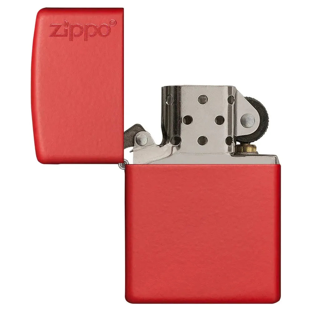 Zippo Logo - Red Matte 233ZL